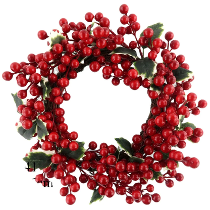 Red Berry Christmas Decorative Wreath