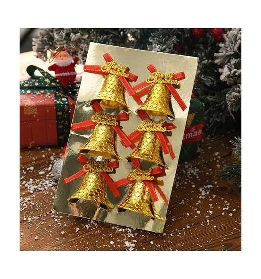 Christmas Bell Tree Hanging Ornaments pack of 2