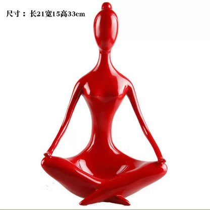 33cm Yoga Girl sculpture