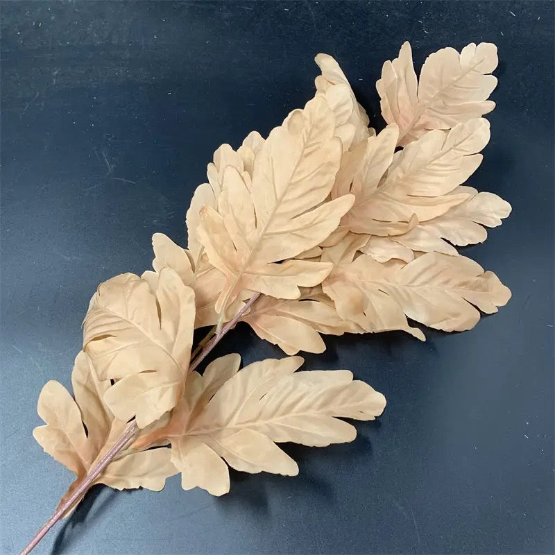 Large Colored Leaves Single Stem