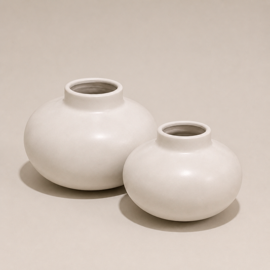 Modern Round Vase Set
