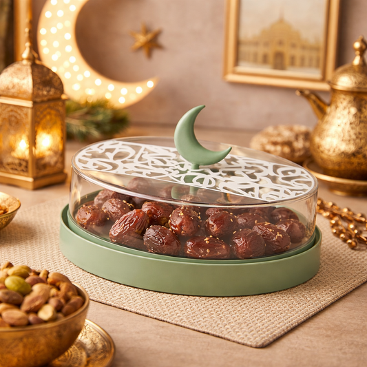 Elegant Dates Serving Bowl