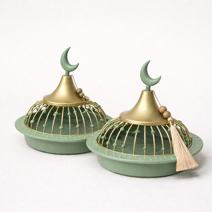 Crescent Lid Serving Dish