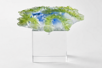 Artistic Glass Decor Piece