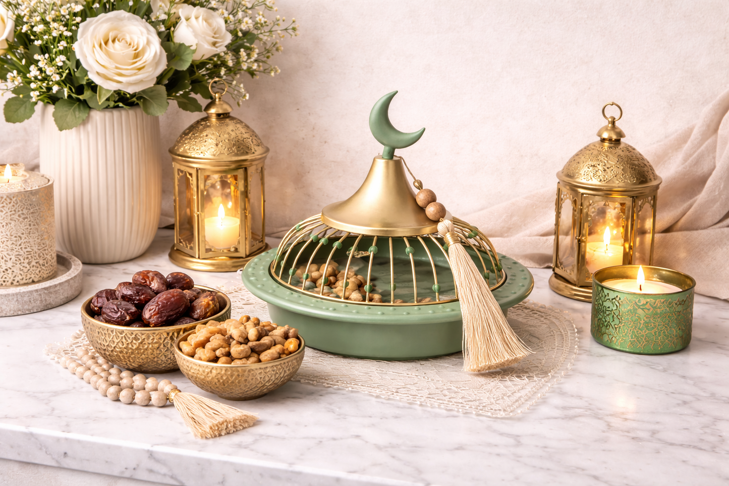 Crescent Lid Serving Dish
