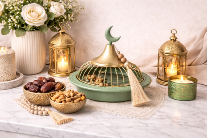 Crescent Lid Serving Dish
