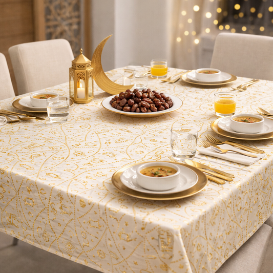 Square Tablecloth with a Soft Luxury Touch ✨