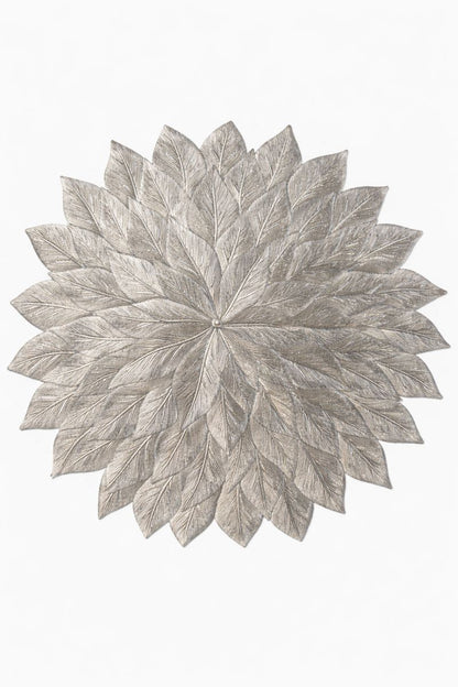 Laser-Cut Placemat with Layered Floral Design - set of 6