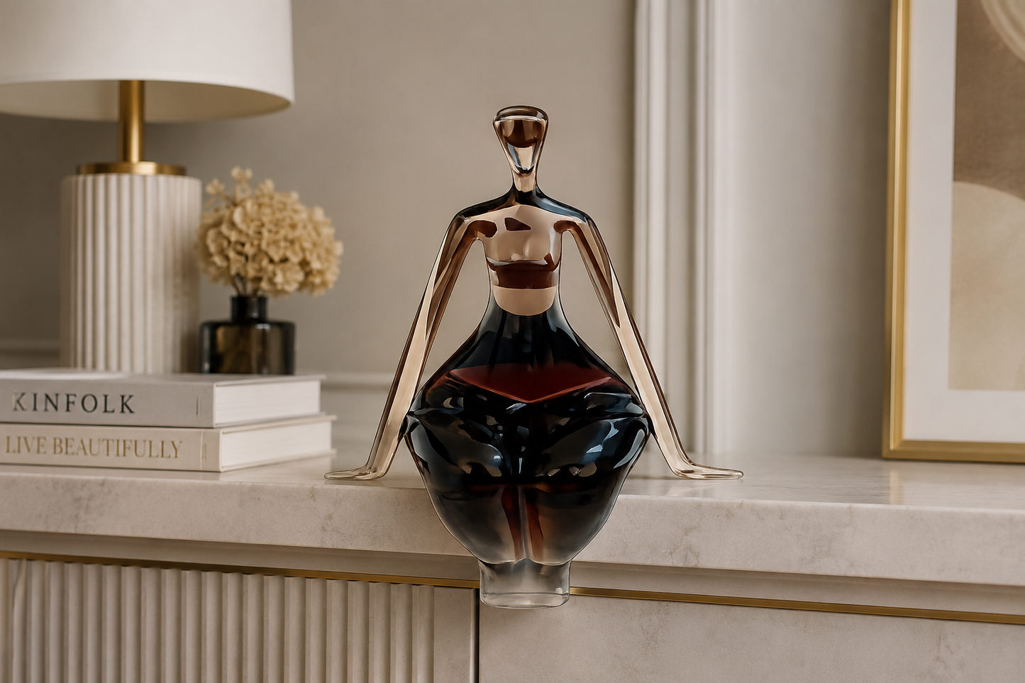 Modern Lady Decorative Sculpture