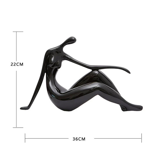 Setting Girl Sculpture