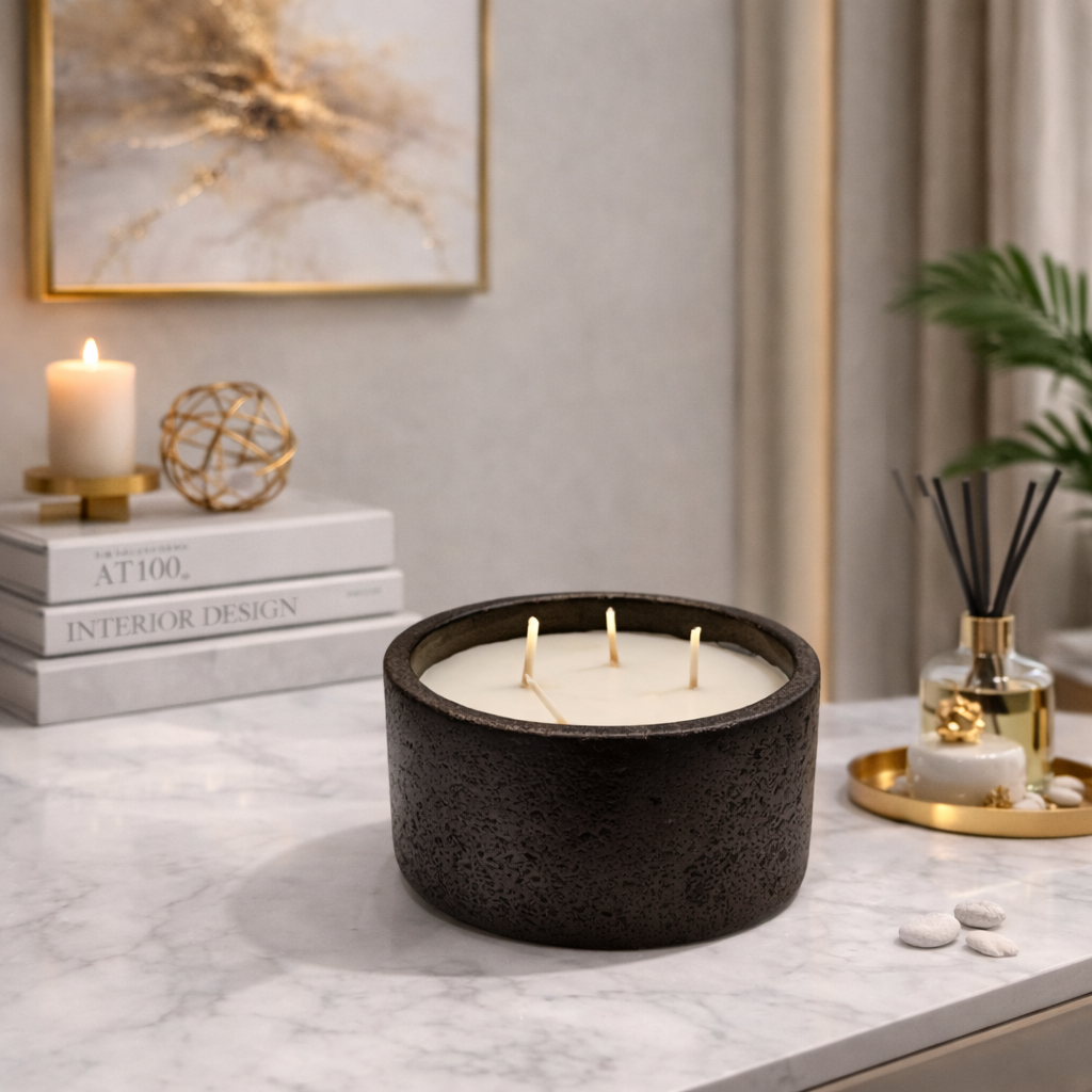 Triple Wick Scented Candle