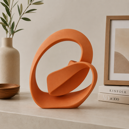 Modern Geometric Decorative Sculpture