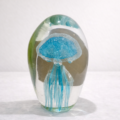 Crystal Jellyfish Sculpture