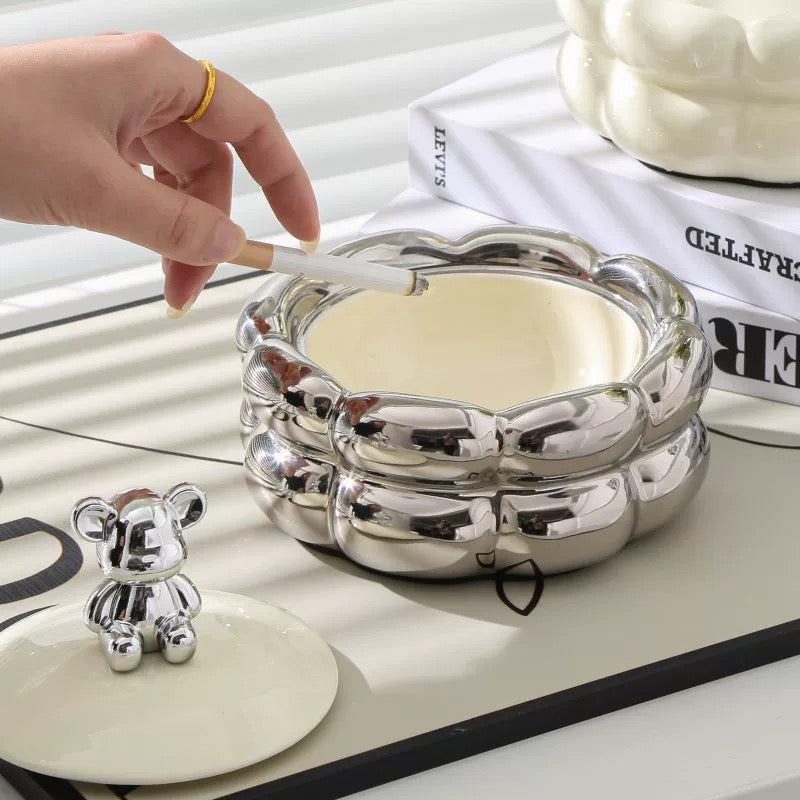 Trendy Bear Ashtray - Pack Of 2