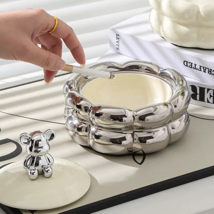 Trendy Bear Ashtray - Pack Of 2