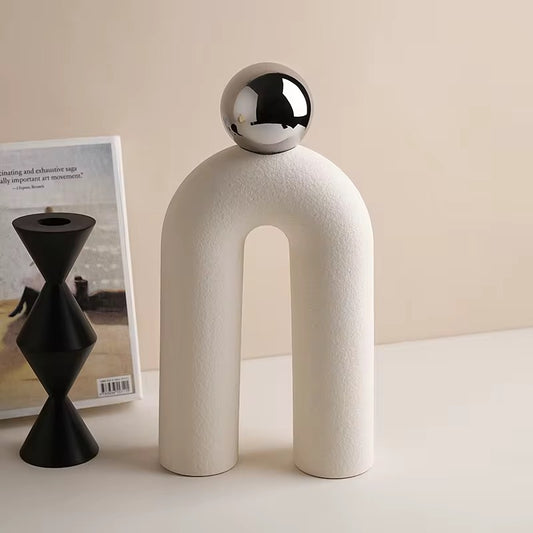 White Decor Object