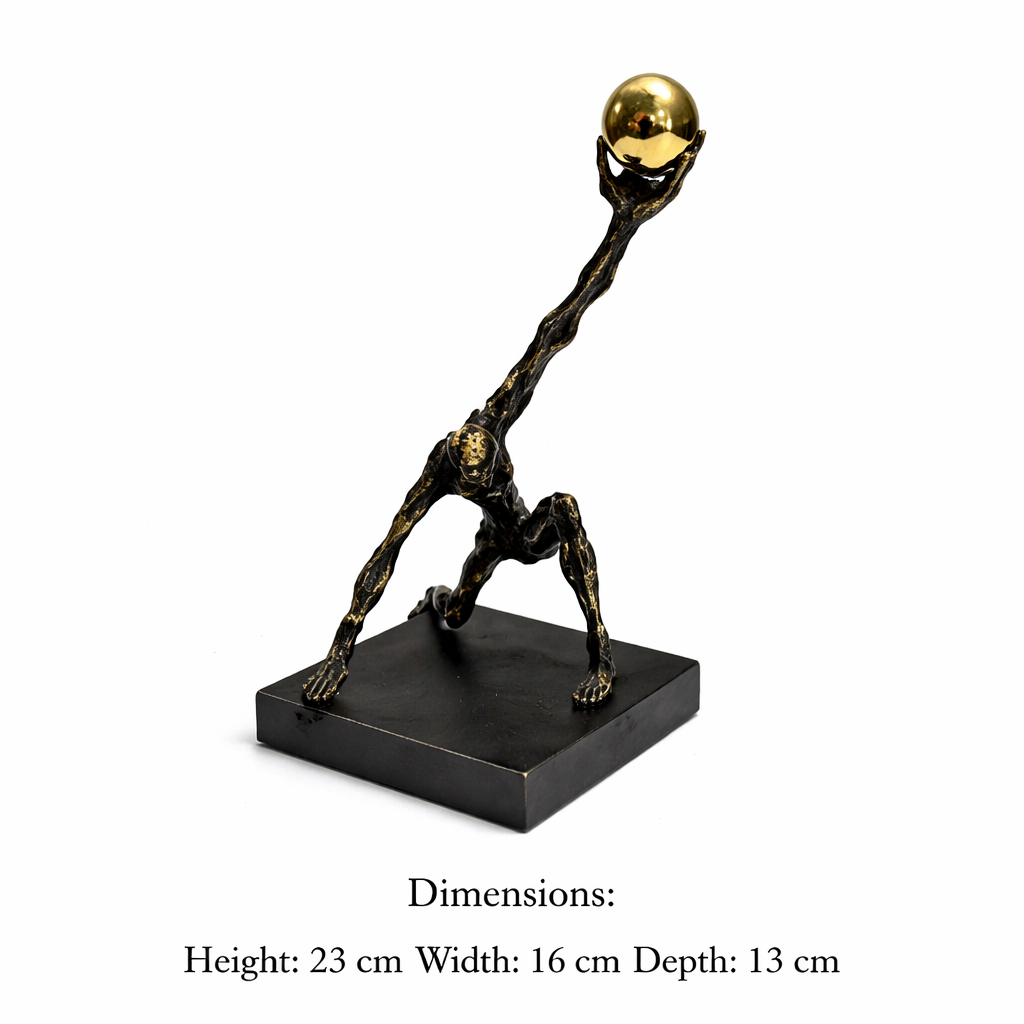 Gymnast Balance Decorative Sculpture