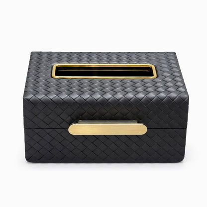 Leather Tissue Box with a Refined Touch
