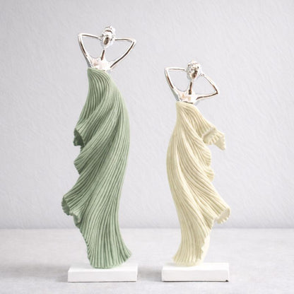 Elegant Artistic Female Decorative Figurines