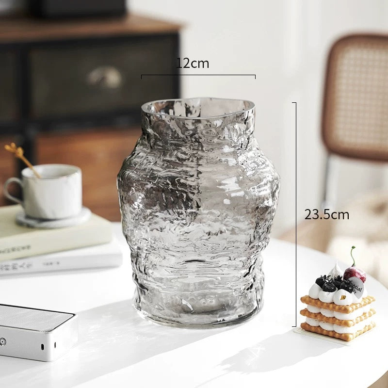 Glass Vases Set Of 2