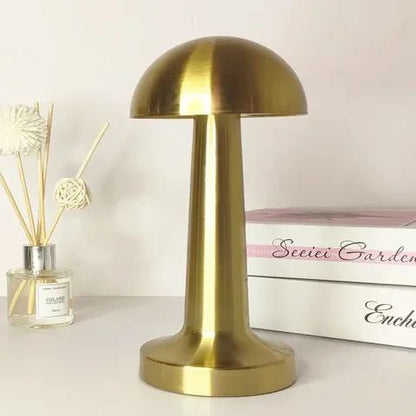 Modern Rechargeable Mushroom Table Lamp