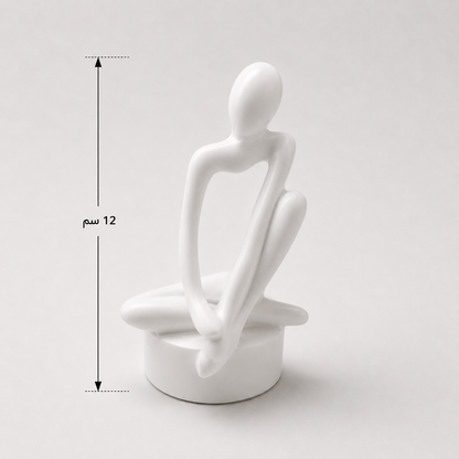 Modern Abstract Decorative Sculptures Set of 3