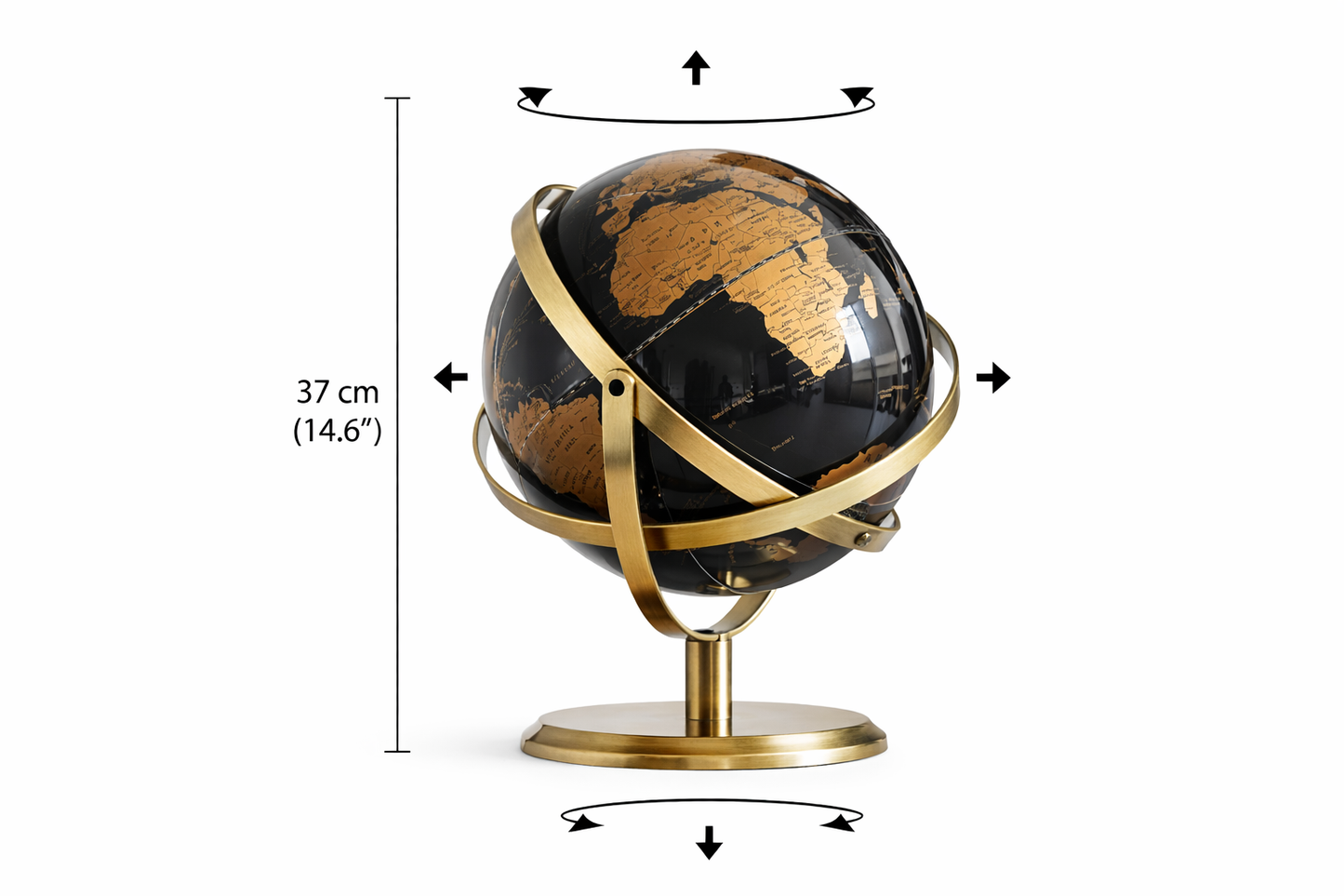 Rotating Globe in All Directions