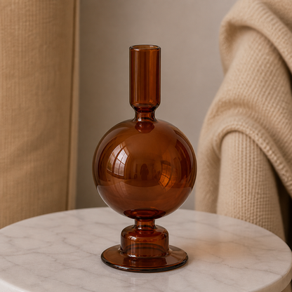 Modern Glass Candle Holder