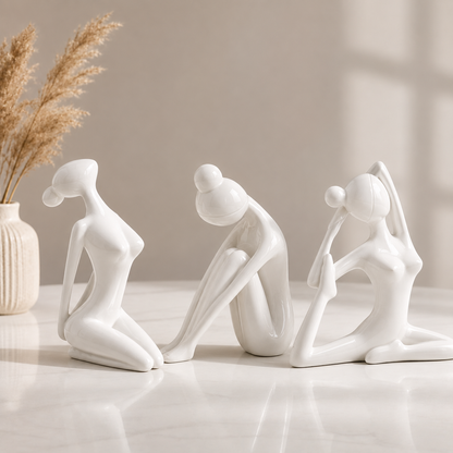 Yoga Sculptures Set