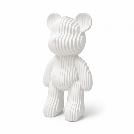 EN: Modern 3D Decorative Bear Sculpture