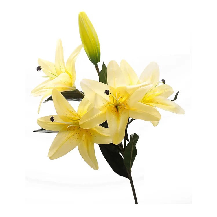 Yellow Lilly Flower Bouquet