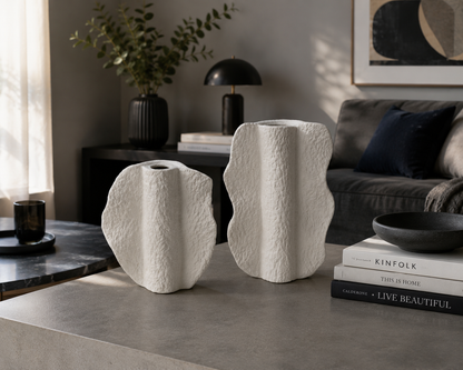 Modern Sculptural Vase SET OF 2