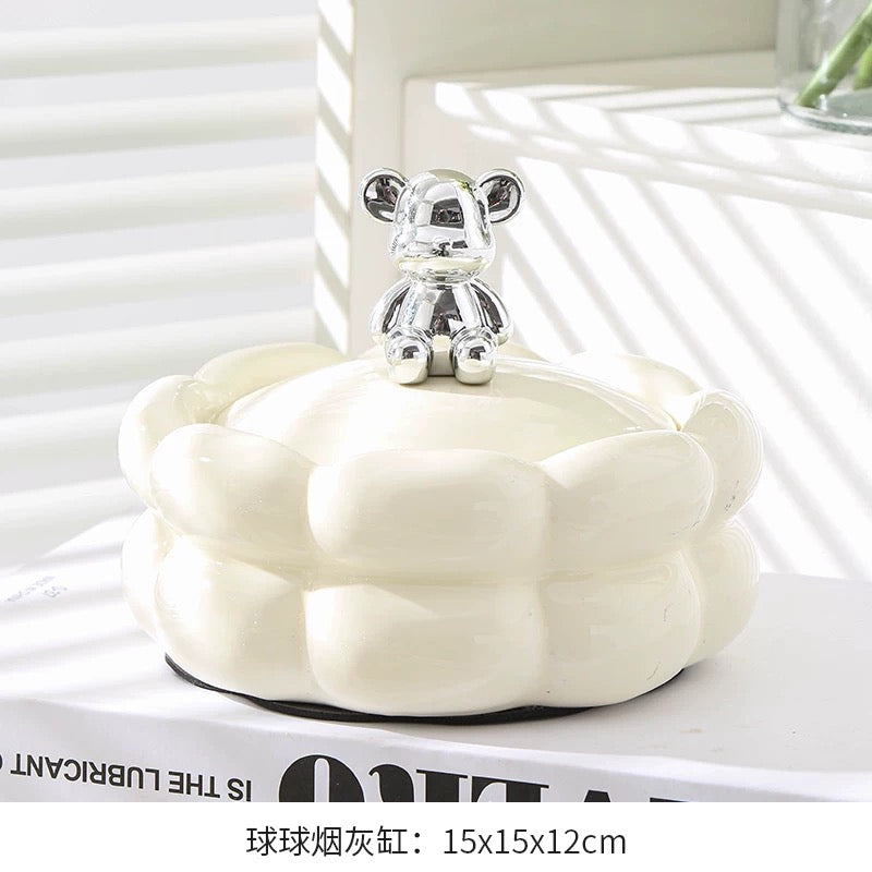 Trendy Bear Ashtray - Pack Of 2