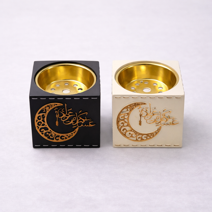 Ramadan Incense Burner with Crescent Design