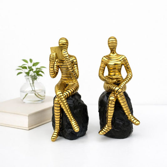 Luxury Artistic Decorative Figurines - sey of 2