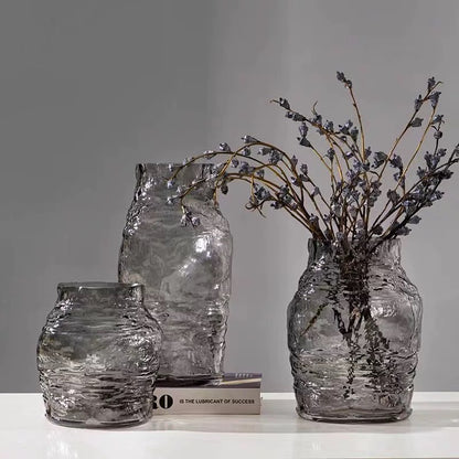 Glass Vases Set Of 2