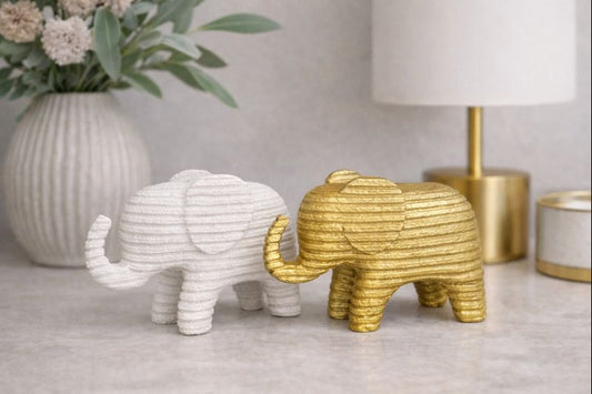 Modern Decorative Elephant Figurine
