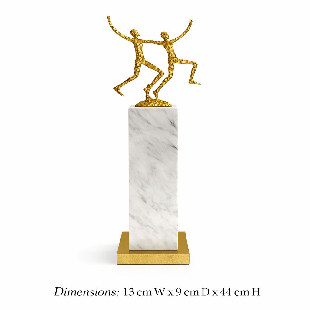 Modern Gold Decorative Sculptures