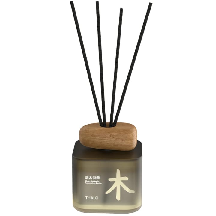 Reed Diffuser in Glass Bottle with Wooden Lid