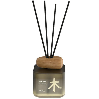Reed Diffuser in Glass Bottle with Wooden Lid