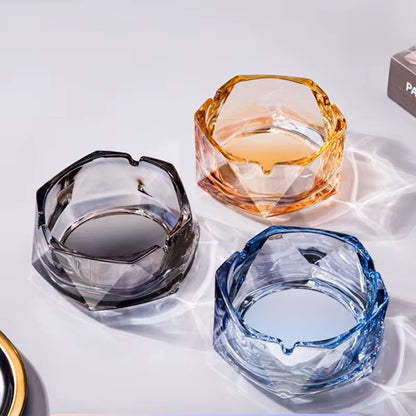 Glass Ashtray With Lovely Design