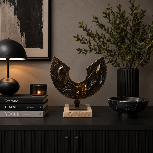 Abstract Bronze Sculpture