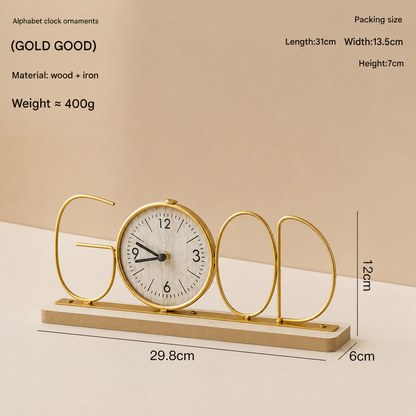 GOOD Decorative Clock -SET OF 2