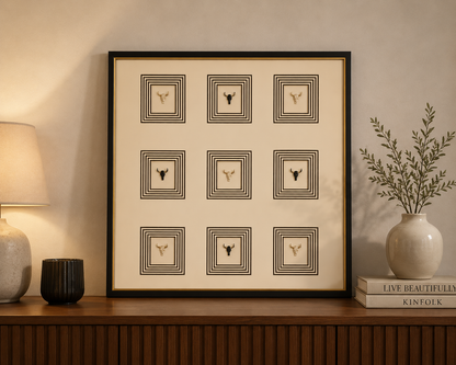 Modern Decorative Wall Frame (100*100CM)