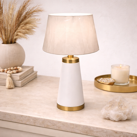 Modern Table Lamp with Elegant Base