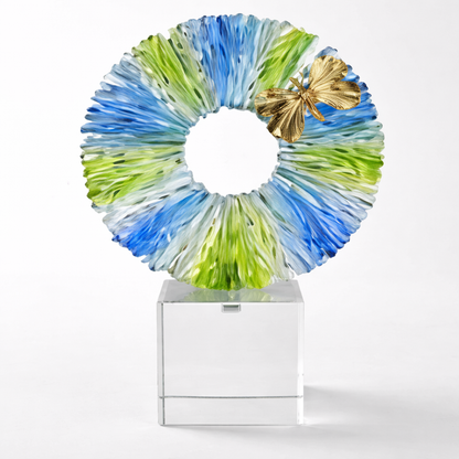 Art Crystal Decor Sculpture