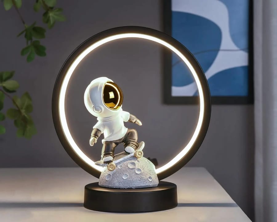 Astronaut LED Lamp with USB Power
