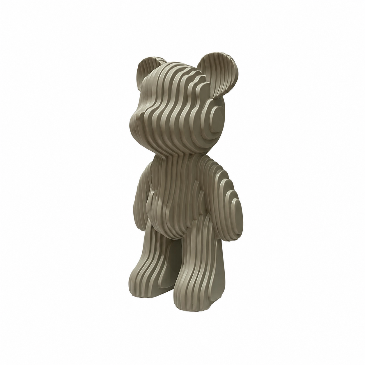 EN: Modern 3D Decorative Bear Sculpture