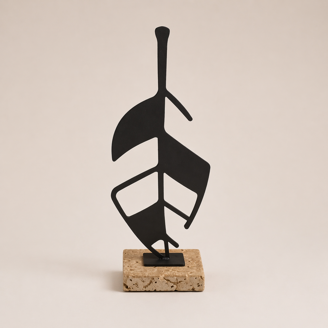Modern Leaf Metal Décor - SET OF 2