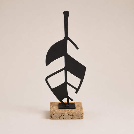 Modern Leaf Metal Décor - SET OF 2
